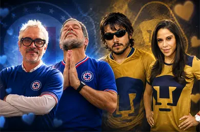 Los famosos que son fan&aacute;ticos de Pumas y Cruz Azul