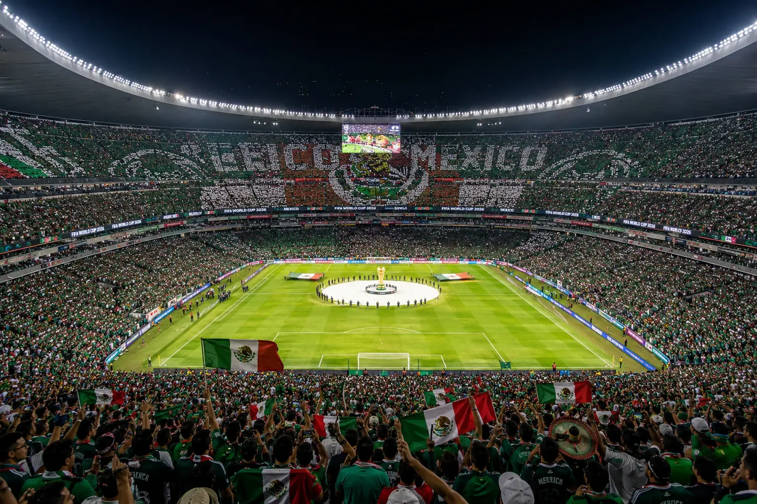El Estadio Azteca se prepara para hacer historia en el arranque del Mundial 2026 con una fiesta inolvidable.<br> El Estadio Azteca se prepara para hacer historia en el arranque del Mundial 2026 con una fiesta inolvidable.<br>
