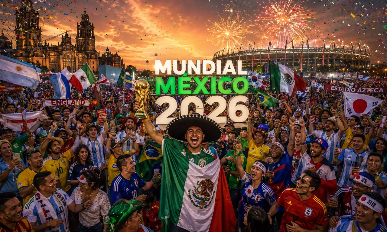  México le da la bienvenida al mundo: pasión, culturas y fútbol unidos en una noche histórica rumbo al 2026. 