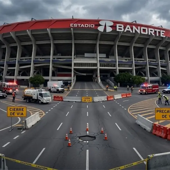 A menos de 1 mes para el mundial, el nuevo problema en el estadio Banorte A menos de 1 mes para el mundial, el nuevo problema en el estadio Banorte