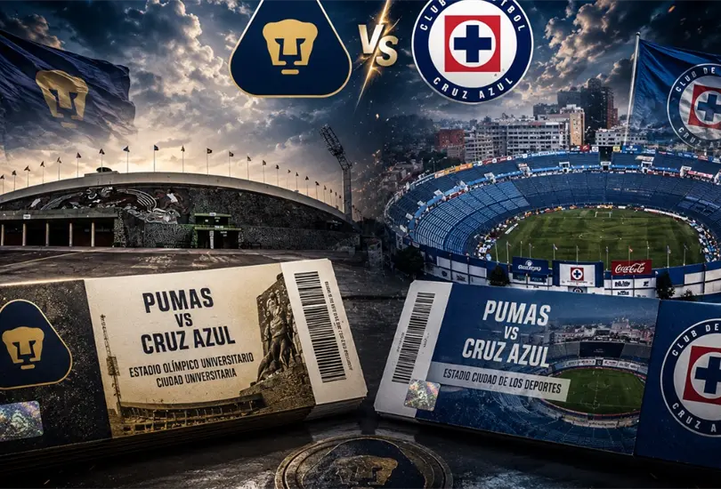 Precio de los boletos para el Pumas vs Cruz Azul
