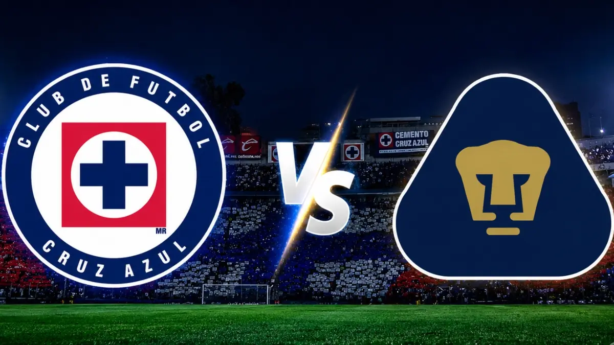  Cruz Azul recibe a Pumas en el Estadio Ciudad de los Deportes 