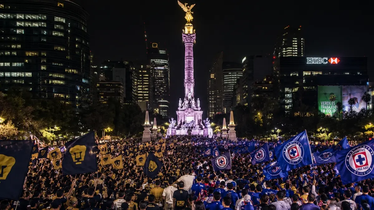  Ambas aficiones esperan ir al Ángel de la Independencia este domingo 