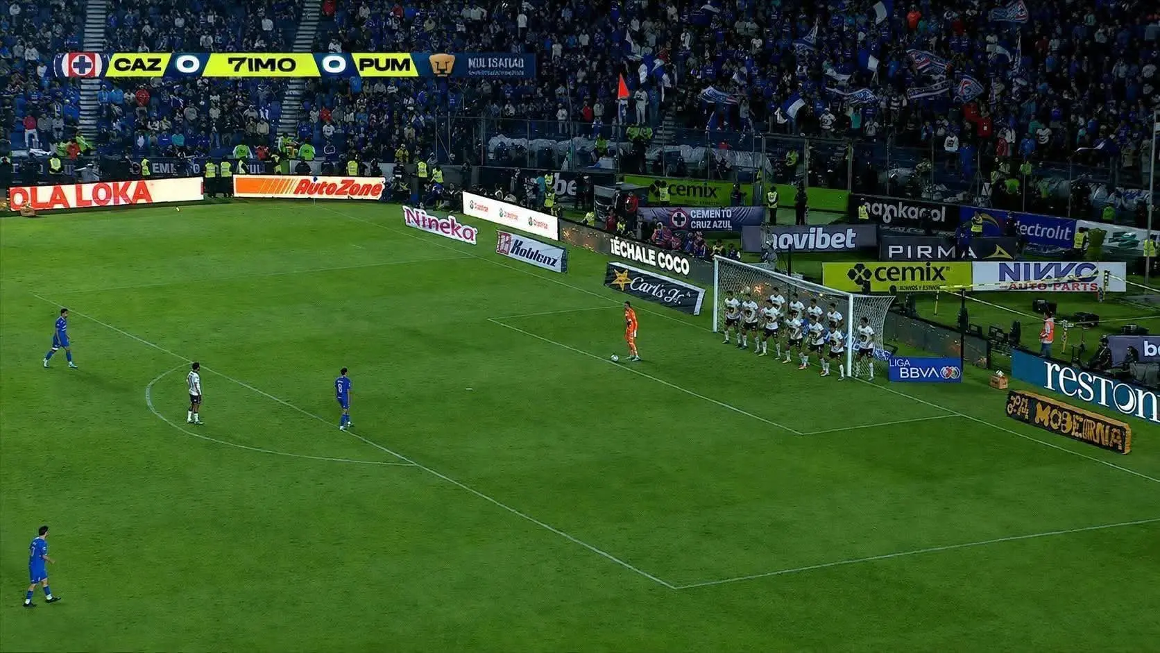 As&iacute; jug&oacute; Pumas para mantener el 0