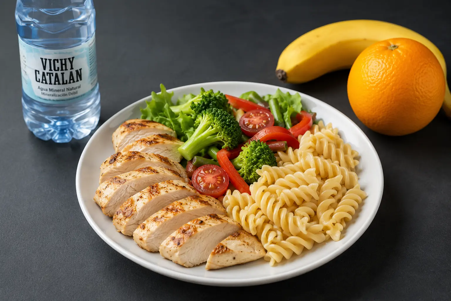 Pasta y pollo a la plancha, energ&iacute;a medida para el Tri en plena concentraci&oacute;n.