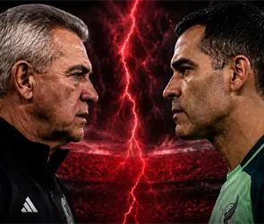 ¿Problemas en el Tri? Javier Aguirre y Rafa Márquez discuten en la banca ¿Problemas en el Tri? Javier Aguirre y Rafa Márquez discuten en la banca