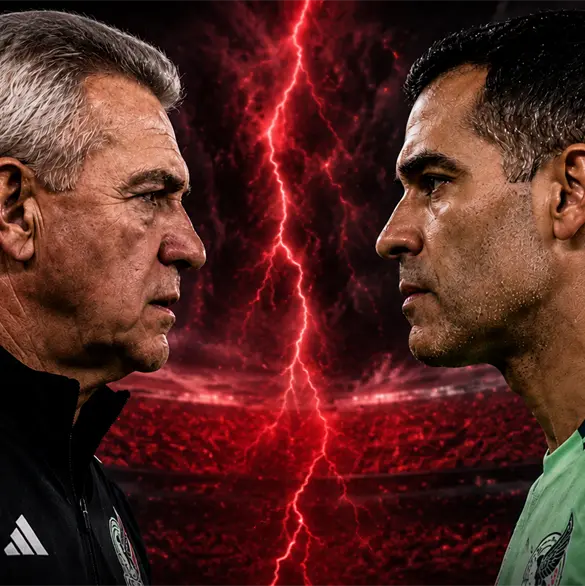 &iquest;Problemas en el Tri? Javier Aguirre y Rafa M&aacute;rquez discuten en la banca