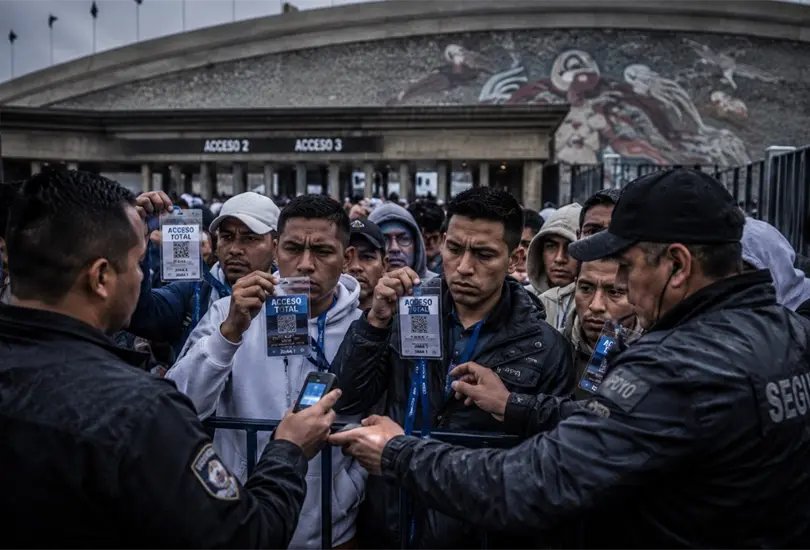 Aficionados intentan entrar con acreditaciones es falsas