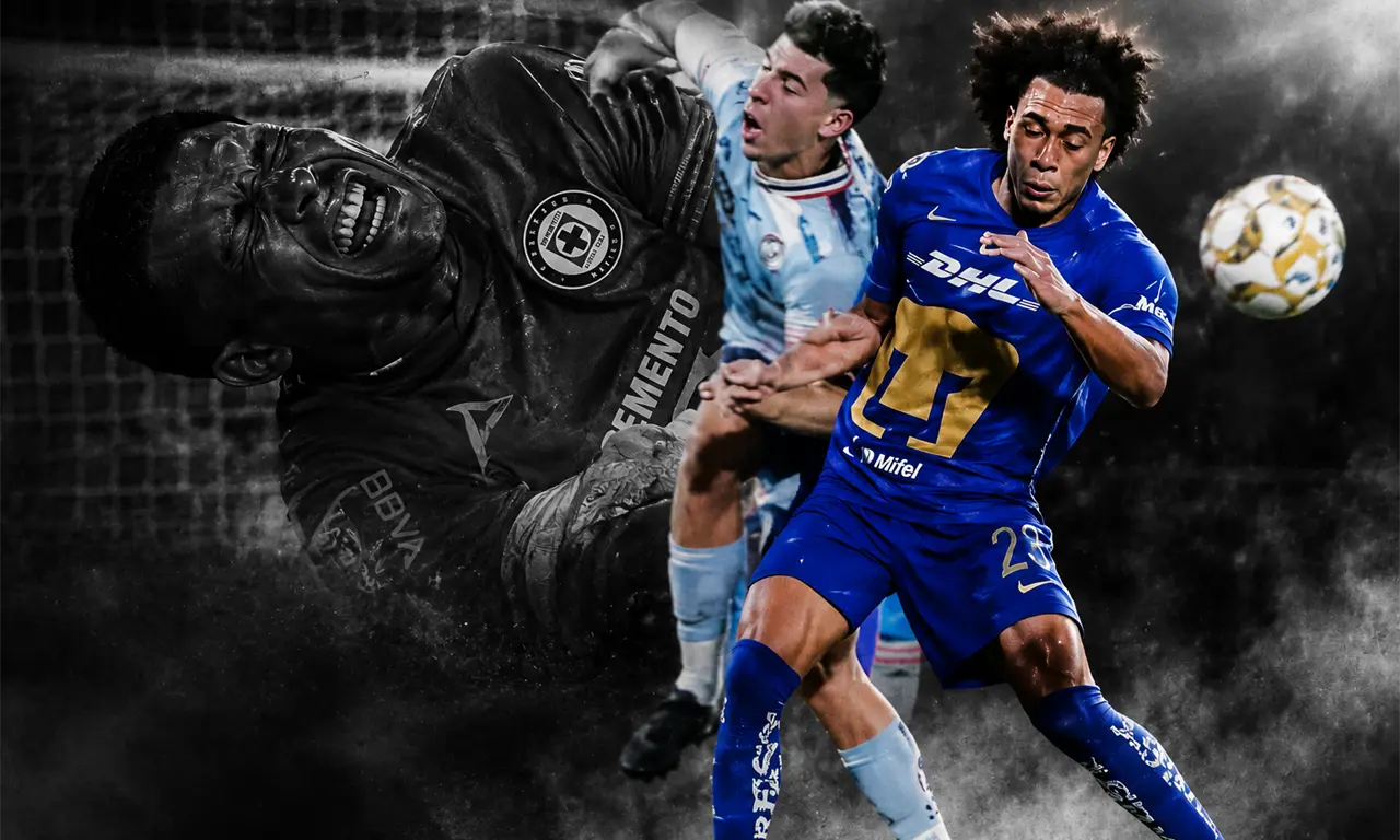  Carrasquilla saca a otro de Cruz Azul 
