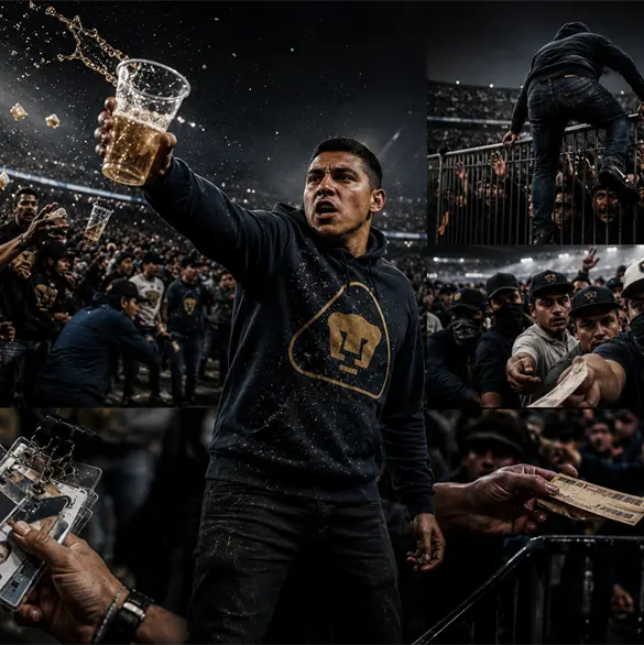 Reprobable, aficionados de Pumas dejaron mala imagen en la final