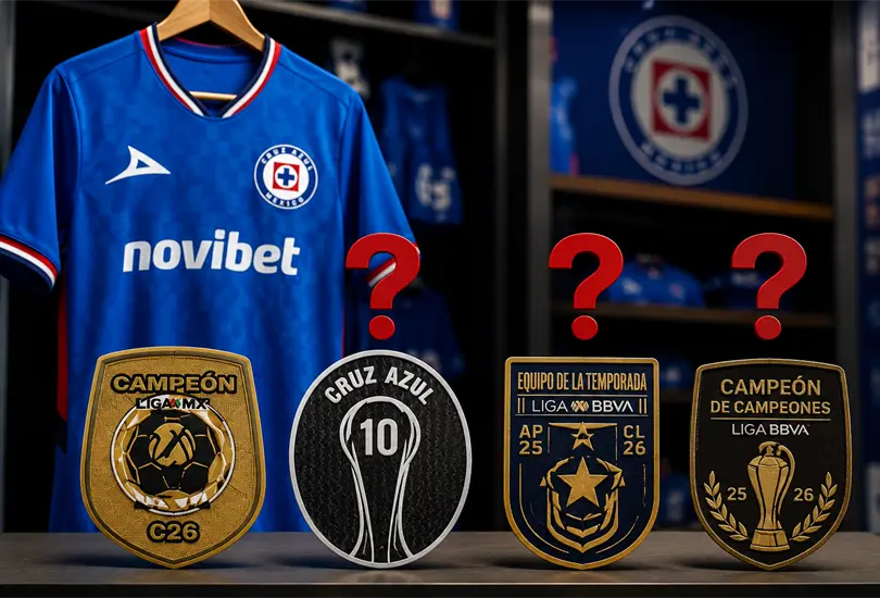 Estos serían los parches que podría usar Cruz Azul en el Apertura 2026 Estos serían los parches que podría usar Cruz Azul en el Apertura 2026