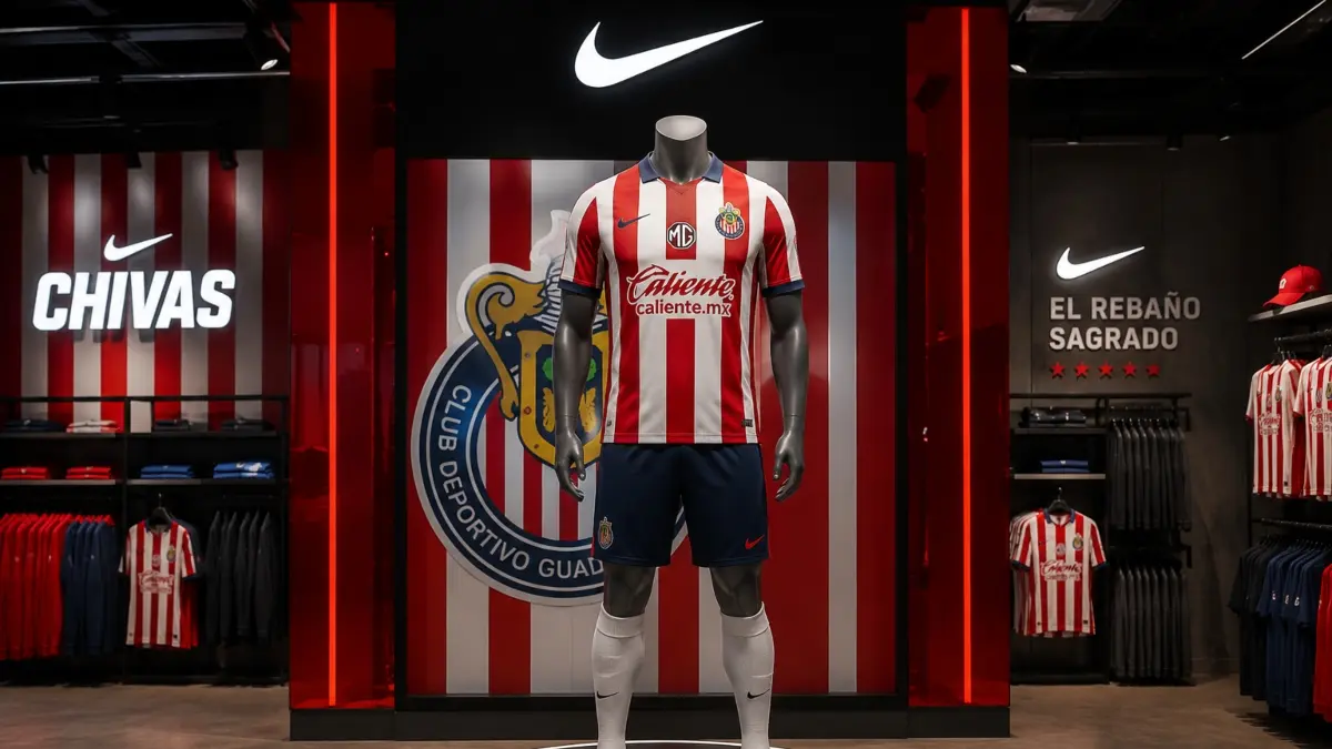  Chivas vestirá uniformes Nike a partir de la siguiente temporada 