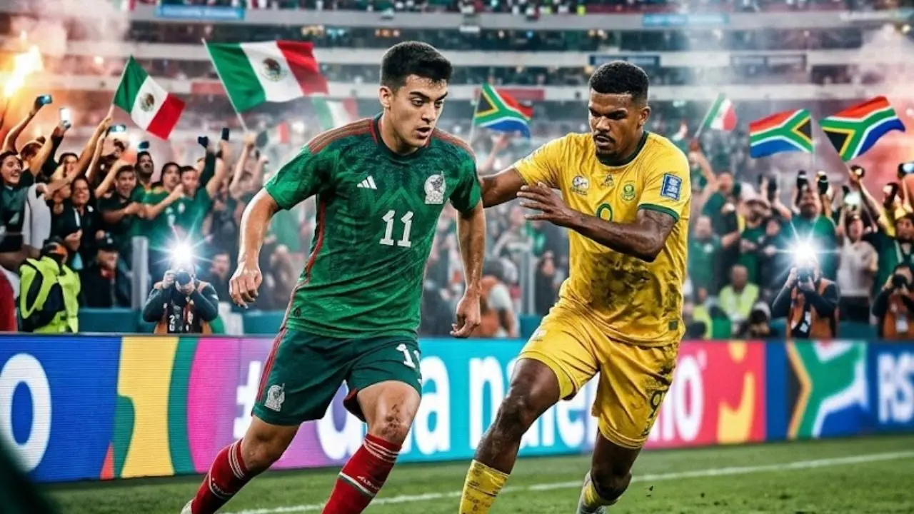 México vs Sudáfrica en la gran ina México vs Sudáfrica en la gran ina