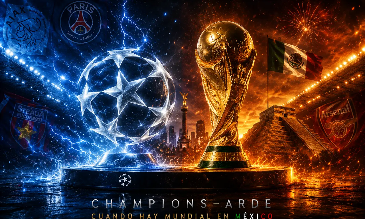  Champions y Mundiales: historias que se cruzan cada vez que México arde. 