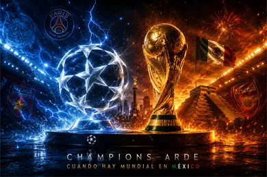 Champions arde cuando hay Mundial en M&eacute;xico