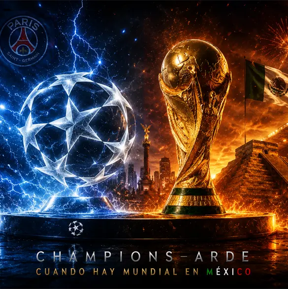 Champions arde cuando hay Mundial en México