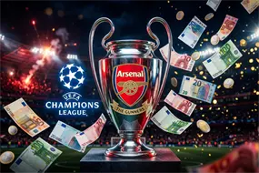 &iquest;Cu&aacute;nto dinero ganar&iacute;a el Arsenal si se corona campe&oacute;n de Champions?