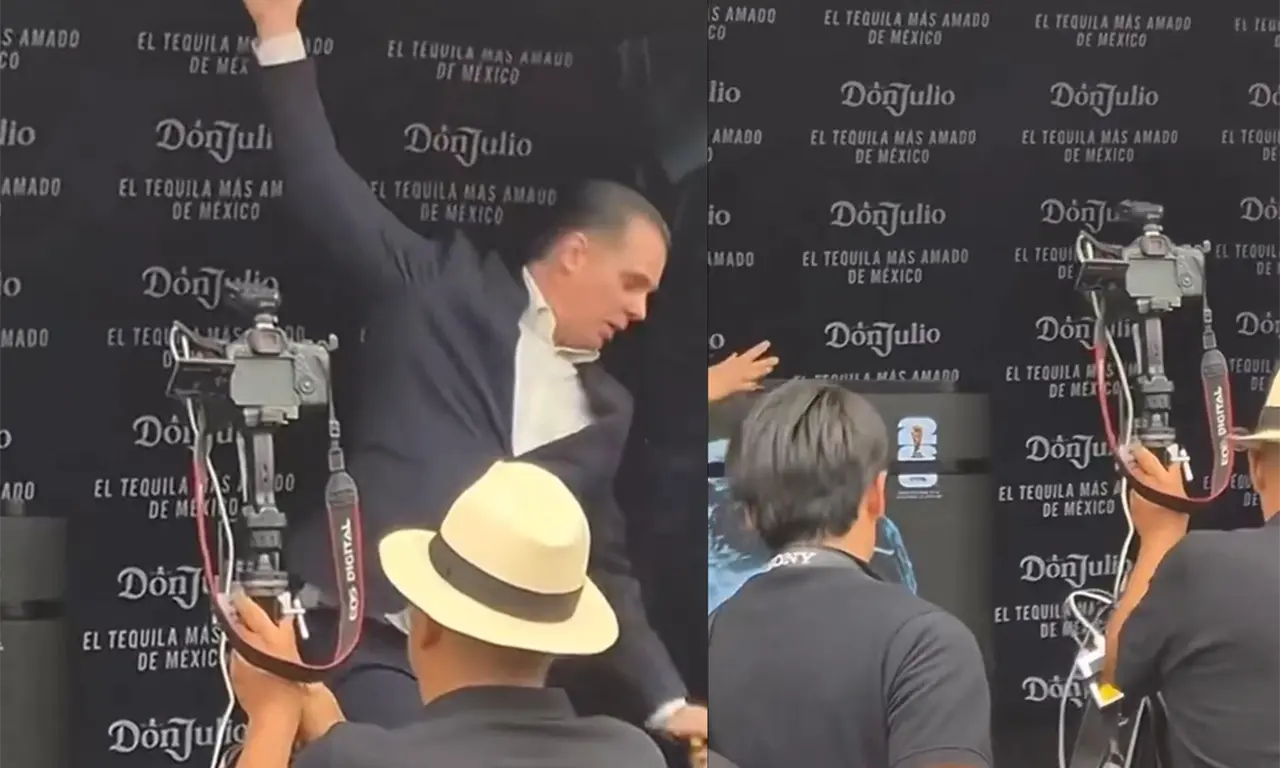  Christian Martinoli cayó en CDMX y con sarcasmo lanzó: “¿Chapultepec 18?”. 