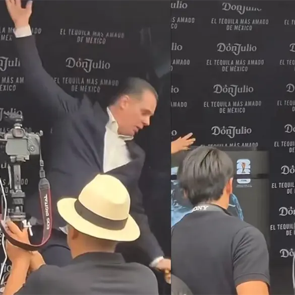 Narrador al suelo: Martinoli cae y su humor incendia las redes