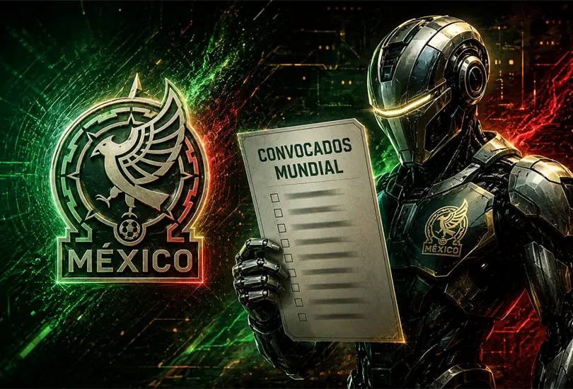 IA predice la lista del Tri para el Mundial 2026 con Huerta como sorpresa pol&eacute;mica.