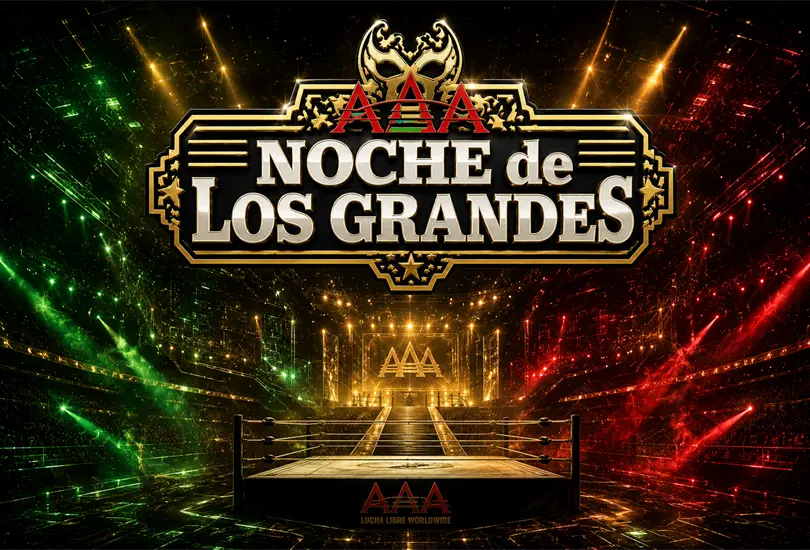 AAA presenta Noche de los Grandes con transmisión en FOX One y YouTube desde la Arena Monterrey. AAA presenta Noche de los Grandes con transmisión en FOX One y YouTube desde la Arena Monterrey.