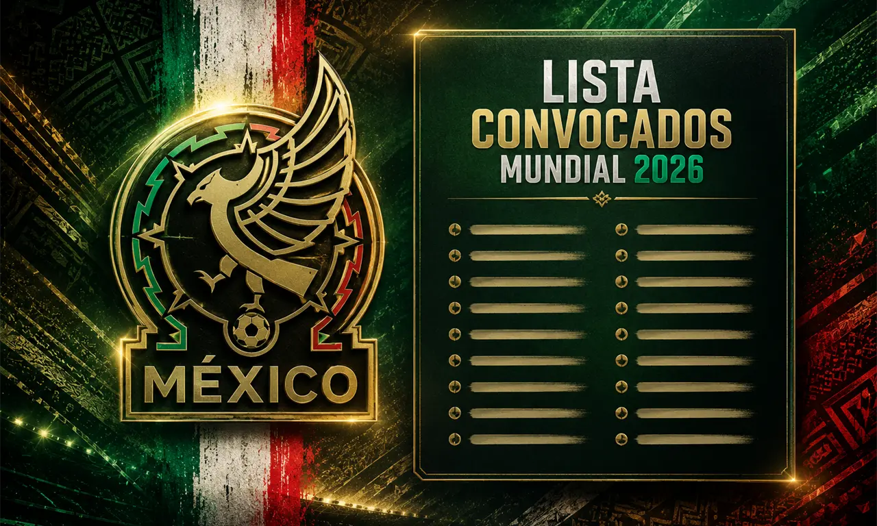  David Medrano adelantó la lista final del Tri: Huerta y Vega sí estarán en el Mundial 2026; Gómez y Castañeda quedaron fuera. 