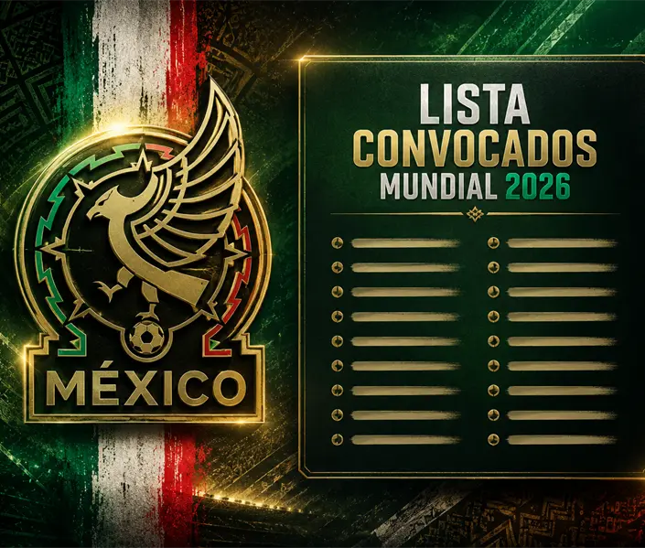 &iexcl;Ya est&aacute; la lista! M&eacute;xico tendr&iacute;a a sus 26 para el Mundial 2026