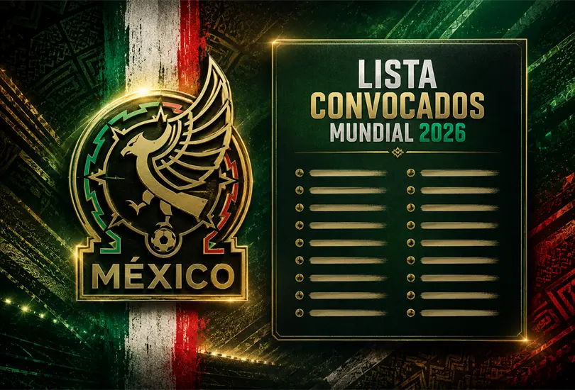 David Medrano adelantó la lista final del Tri: Huerta y Vega sí estarán en el Mundial 2026; Gómez y Castañeda quedaron fuera. David Medrano adelantó la lista final del Tri: Huerta y Vega sí estarán en el Mundial 2026; Gómez y Castañeda quedaron fuera.