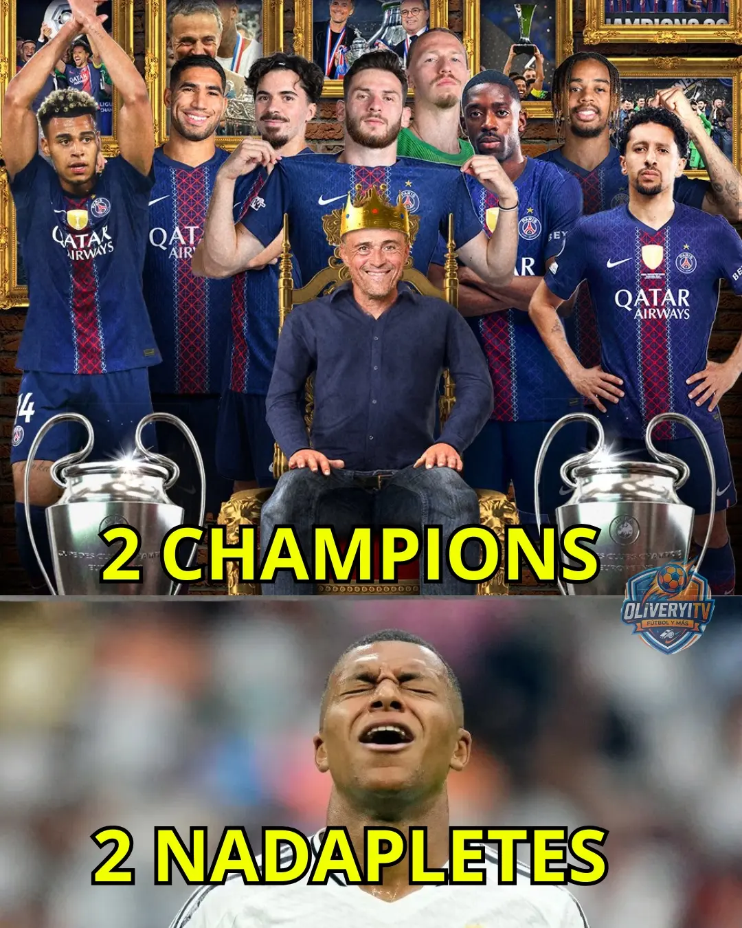 Un nadaplete para Mbappe Un nadaplete para Mbappe
