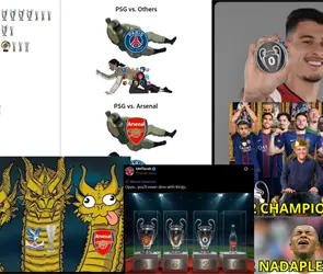 Memes estallan tras el t&iacute;tulo del PSG en Champions