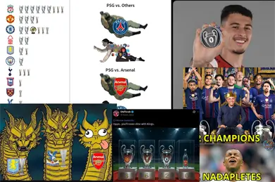 Memes estallan tras el título del PSG en Champions Memes estallan tras el título del PSG en Champions