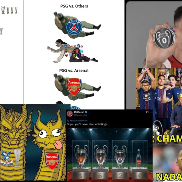 Memes estallan tras el título del PSG en Champions Memes estallan tras el título del PSG en Champions