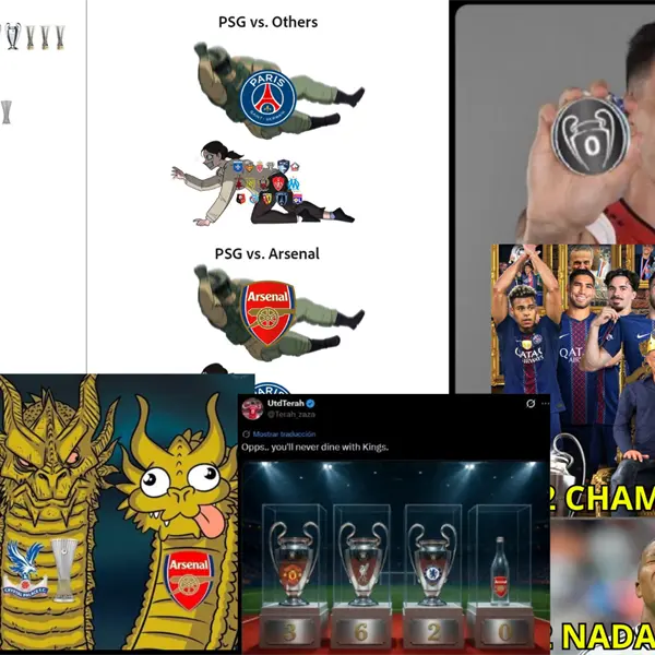 Memes estallan tras el t&iacute;tulo del PSG en Champions