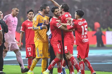 (VIDEO) El detonante de la bronca en la final Toluca vs Tigres (VIDEO) El detonante de la bronca en la final Toluca vs Tigres