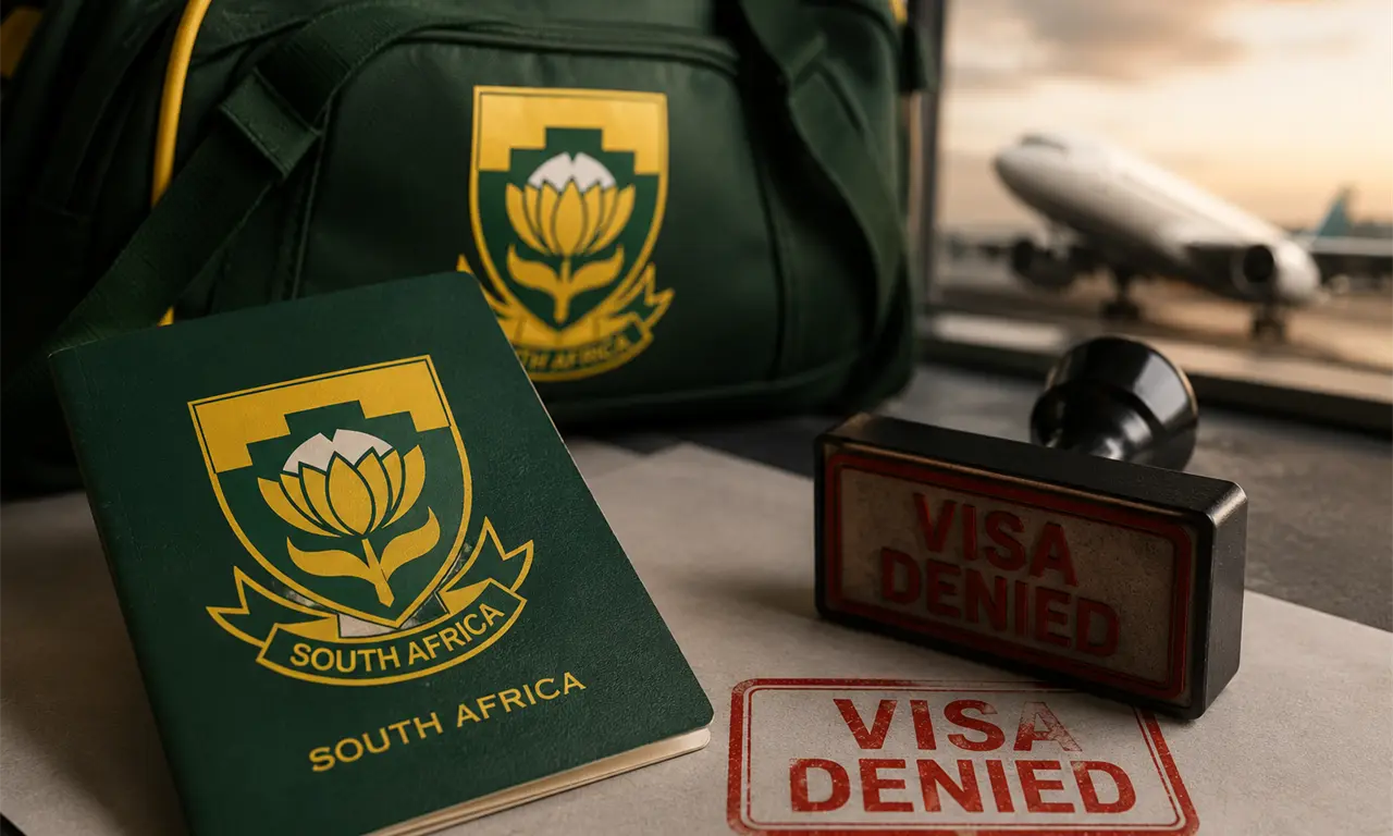  Sudáfrica atrapada en trámites: su viaje a México se retrasa a días del Mundial. 