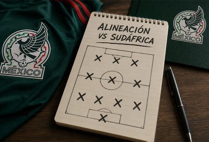 Aguirre definió el 11 que debutará ante Sudáfrica en el Mundial 2026. Aguirre definió el 11 que debutará ante Sudáfrica en el Mundial 2026.