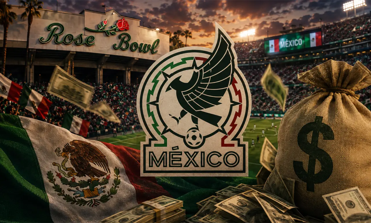  México vs Australia reunió a 78 479 aficionados en Pasadena y generó millones de dólares en taquilla. 