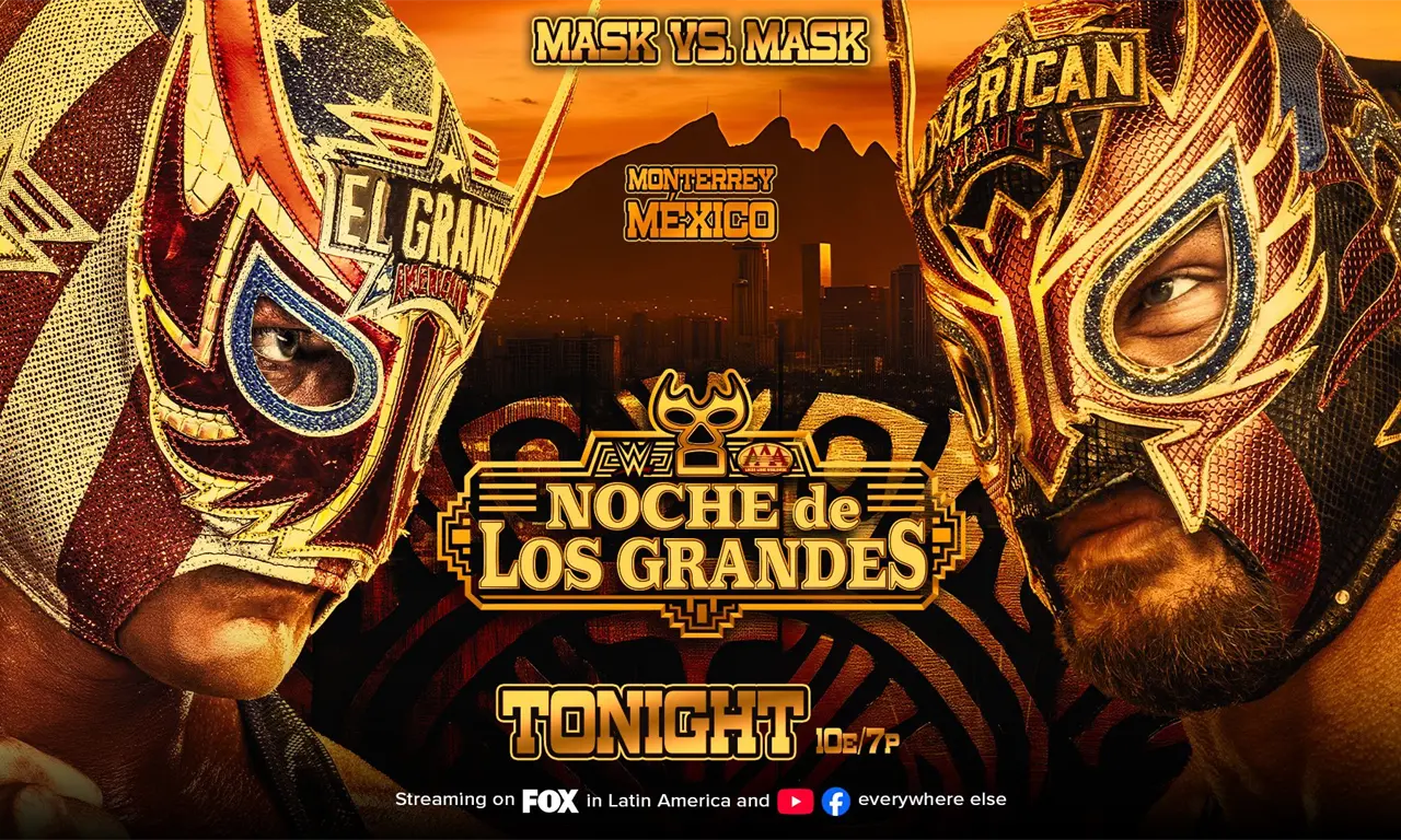  La Noche de los Grandes AAA reúne apuestas y títulos en la Arena Monterrey. 