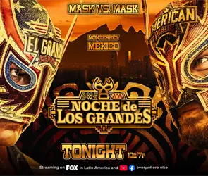 Cartelera completa de la Noche de los Grandes AAA