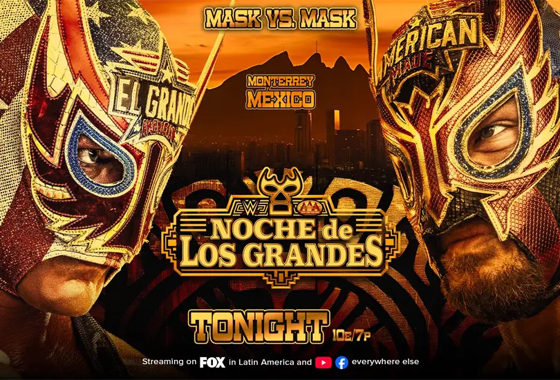 La Noche de los Grandes AAA re&uacute;ne apuestas y t&iacute;tulos en la Arena Monterrey.
