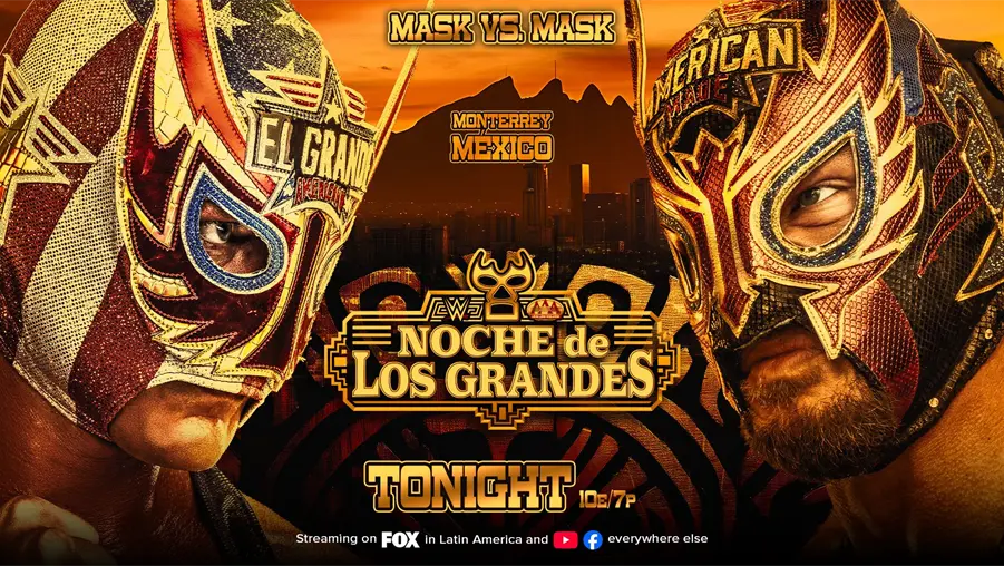 Cartelera completa de la Noche de los Grandes AAA