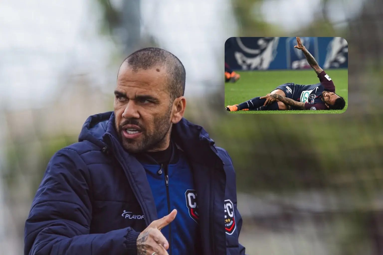 Dani Alves no se recuperó para el 2018 Dani Alves no se recuperó para el 2018