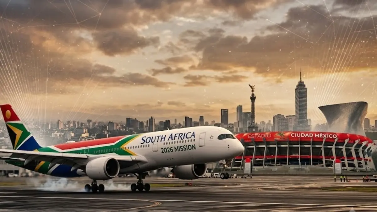  Sudáfrica ya está en tierras mexicanas 
