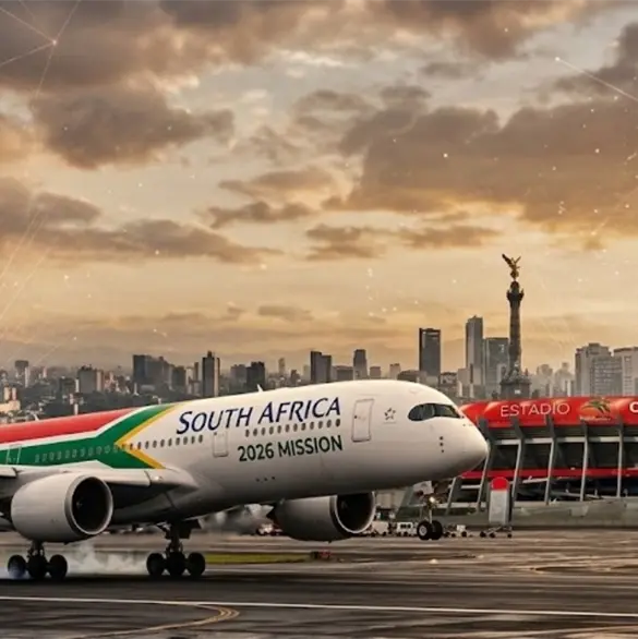 La odisea de Sud&aacute;frica para llegar a M&eacute;xico de cara al Mundial 2026