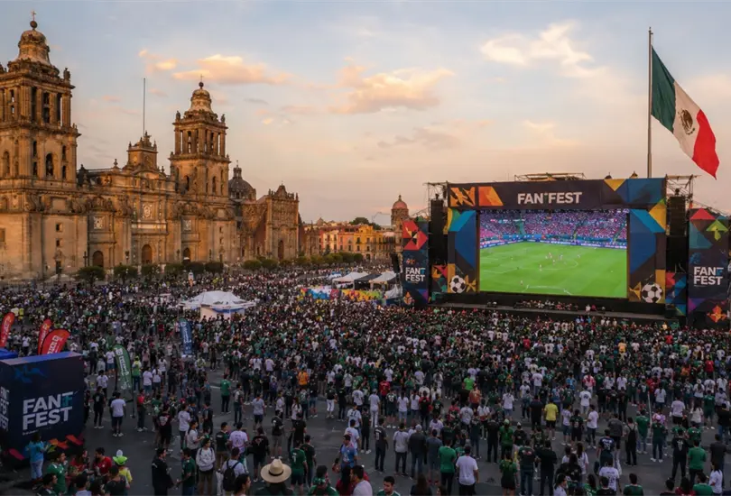 El FIFA Fan Fest está prácticamente listo para abrir sus puertas El FIFA Fan Fest está prácticamente listo para abrir sus puertas