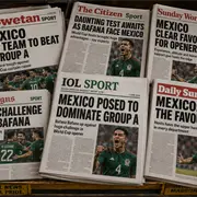 Intimidante: La prensa sudafricana describe a M&eacute;xico como favorito