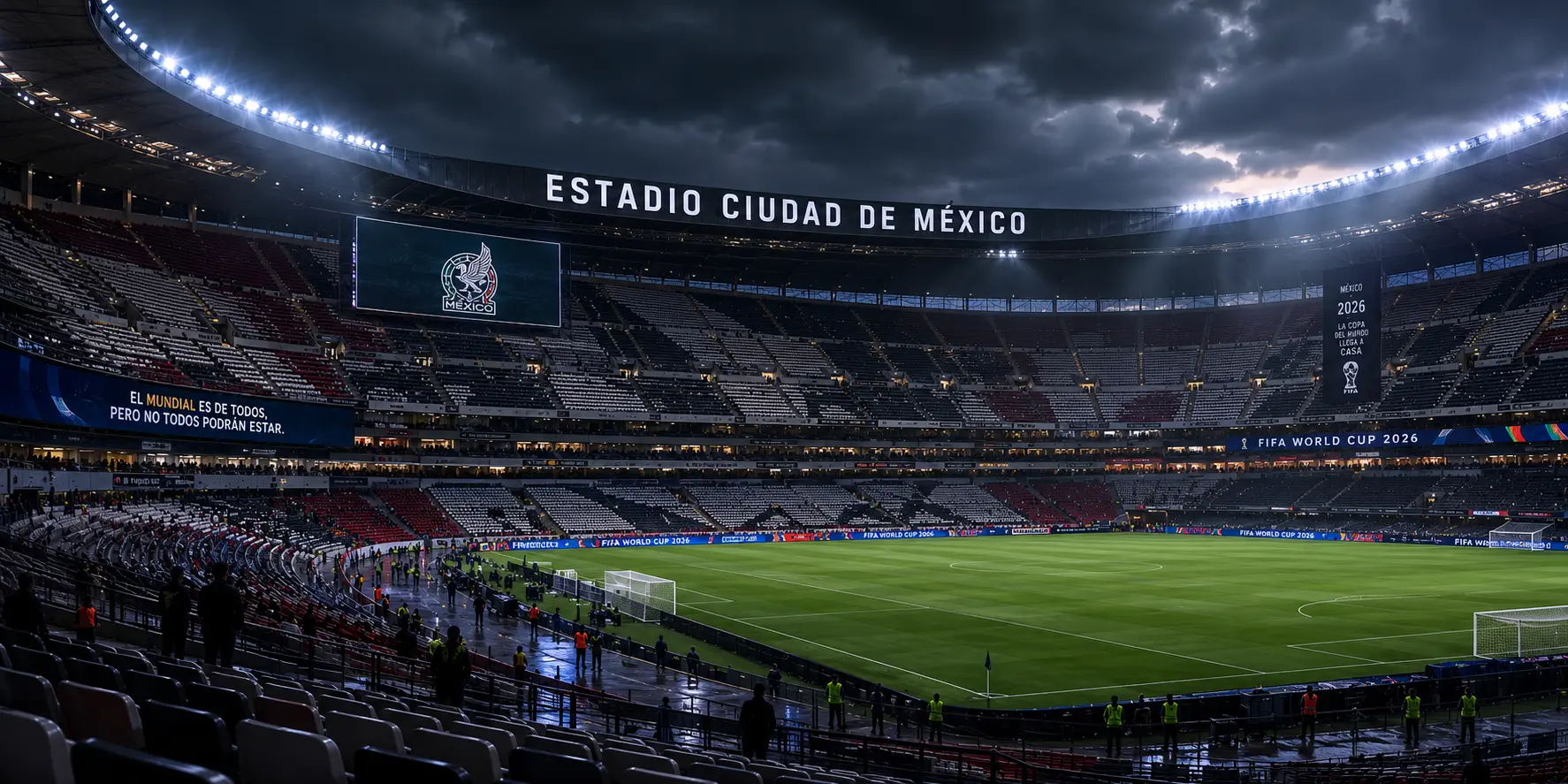 &iquest;Lograr&aacute; llenarse el Estadio Ciudad de M&eacute;xico para la inauguraci&oacute;n?