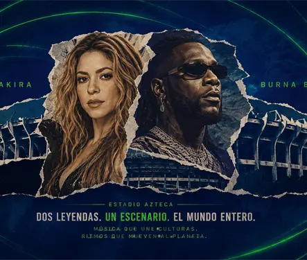 Shakira y Burna Boy inauguran el Mundial 2026 en CDMX
