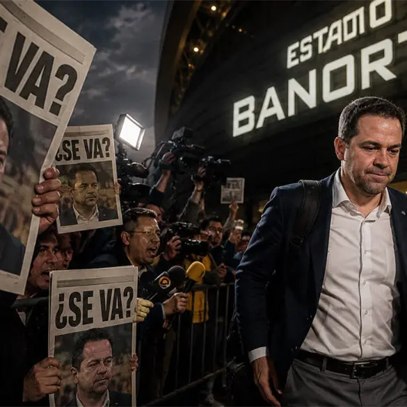 ¿Se va? Lo que se sabe de la salida de Santiago Baños de América ¿Se va? Lo que se sabe de la salida de Santiago Baños de América