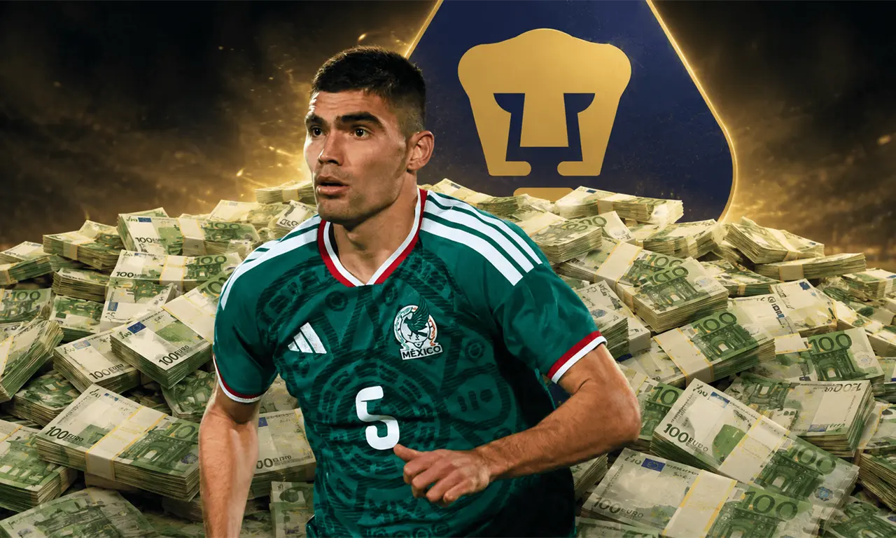  La millonada que Pumas podría ganar con Johan Vásquez tras el Mundial 